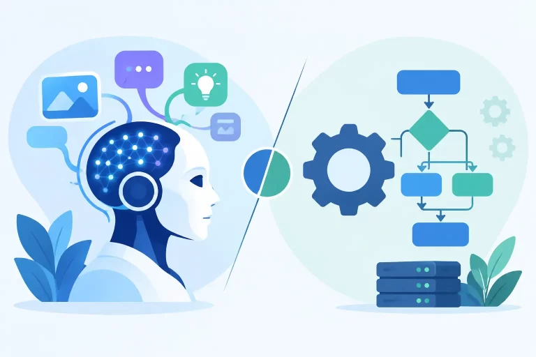 GenAI vs Rule Based Automation for Enterprises