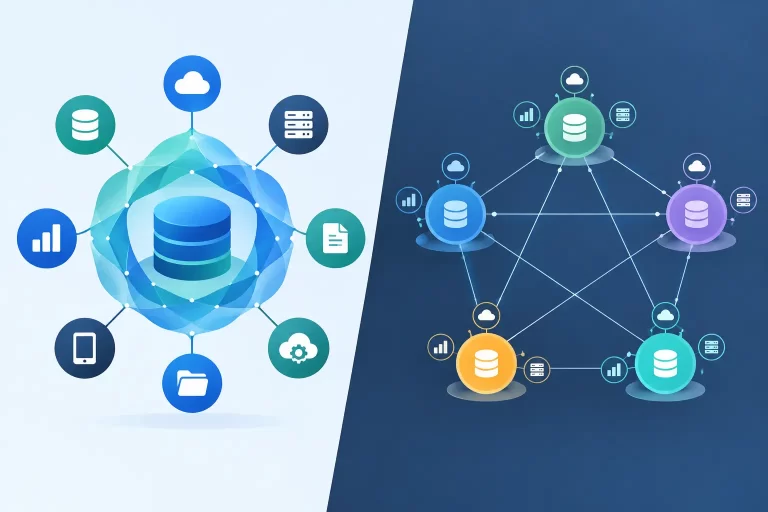 Data Fabric Versus Data Mesh for Enterprises